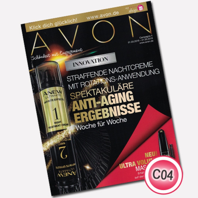 AVON Katalog / C04 März 2018 (Zeitraum 01.03. - 21.03.)